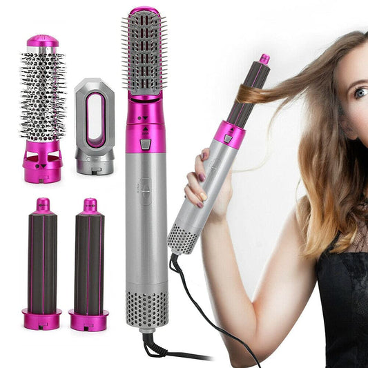 Advanced 5-in-1 Hot Air Brush | Professional Volumizing & Styling Tool