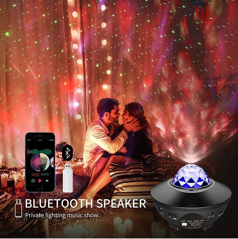 USB LED Galaxy Star Light Astronaut Projector Light Starry Projector Light Starry Sky Night Light