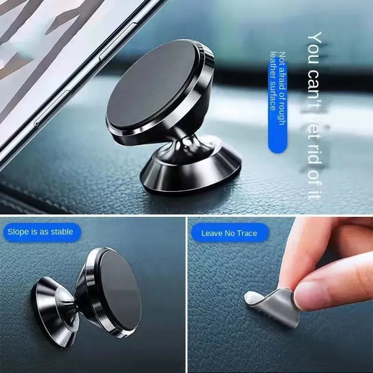 Premium 720° Dual-Axis Magnetic Phone Mount – Double Ball Head for Full Rotation & Stability