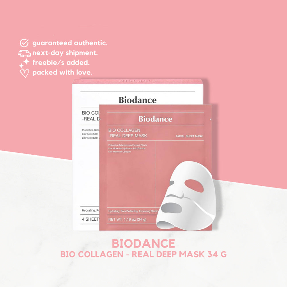 **Biodance Bio Collagen Real Deep Mask – Hydrating Facial Sheet Mask**