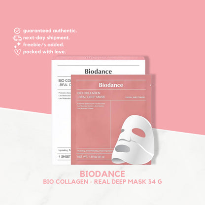**Biodance Bio Collagen Real Deep Mask – Hydrating Facial Sheet Mask**