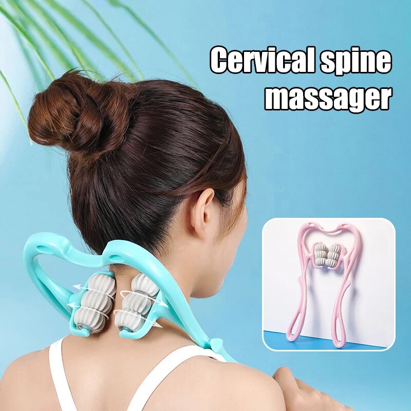 **Cervical Spine Massager – Neck & Shoulder Relief Roller**