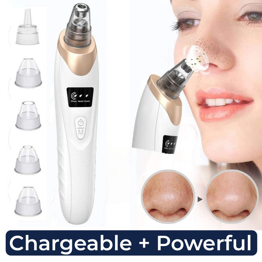 **Rechargeable Blackhead Remover Vacuum – Powerful Pore Cleaner**