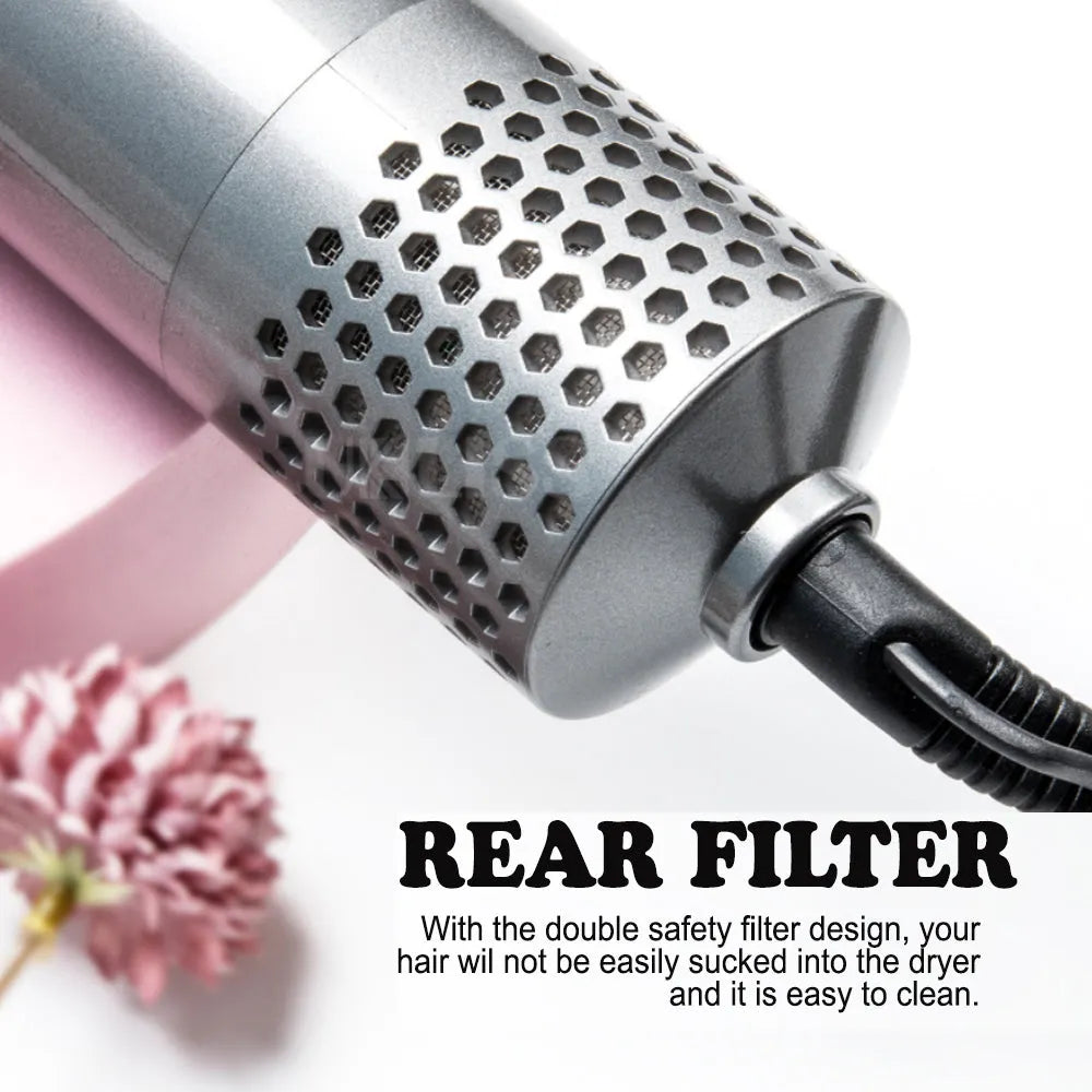 Advanced 5-in-1 Hot Air Brush | Professional Volumizing & Styling Tool