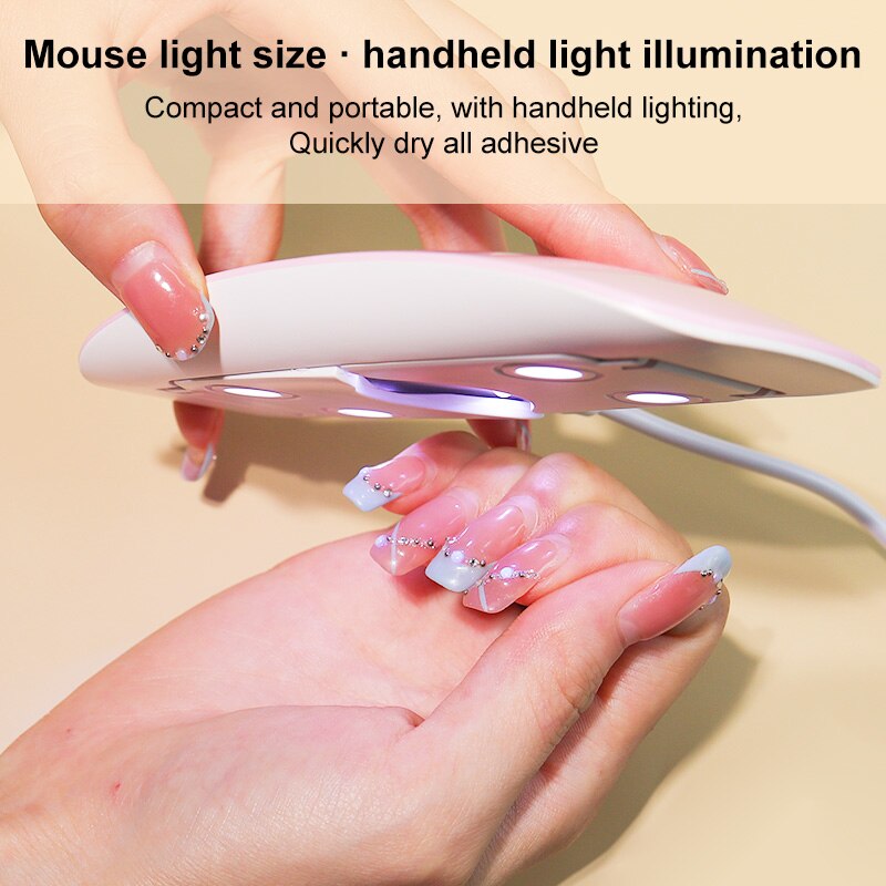 Portable Mini Gel Nail Dryer | SUN mini 6W UV/LED Nail Lamp