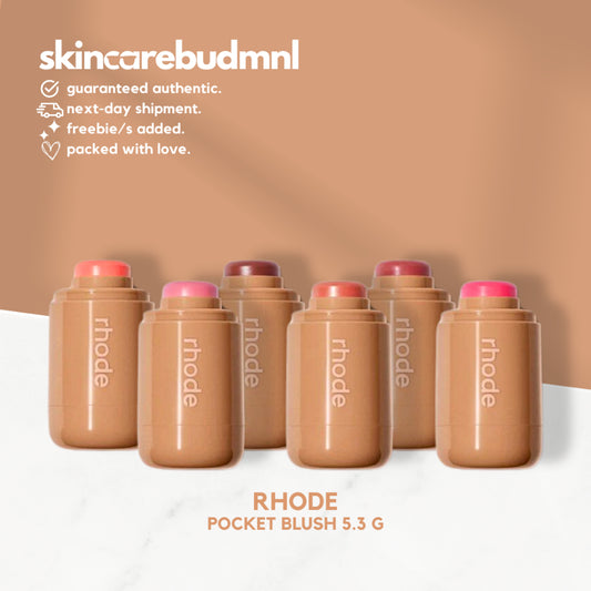 Rhode Pocket Blush | Stick lip & cheek Hydrating Stick