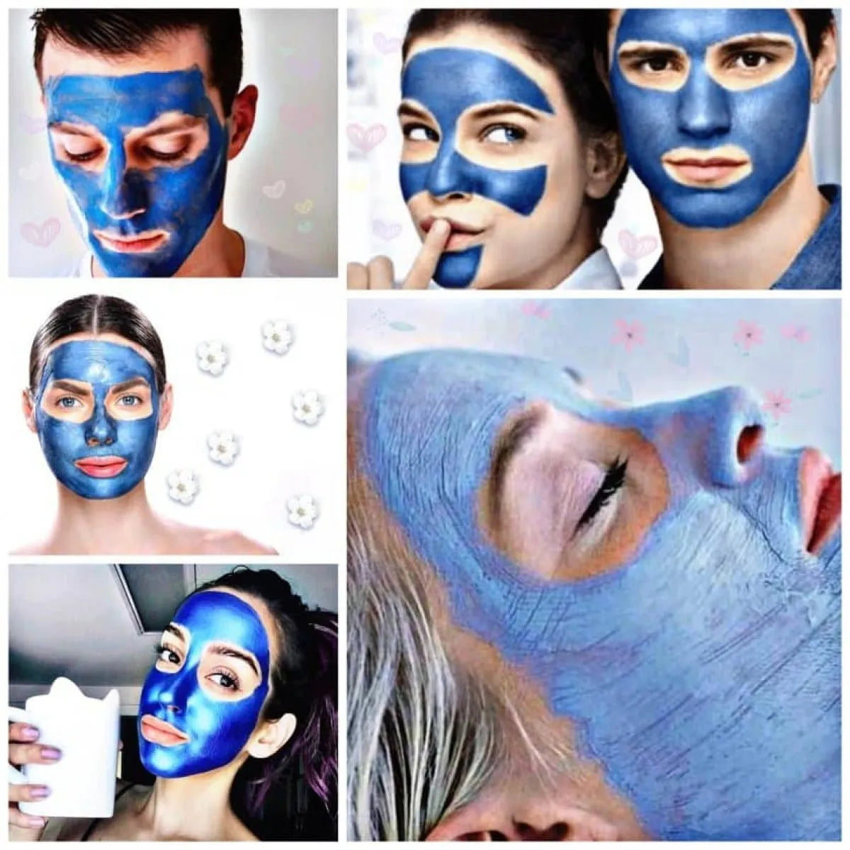 Moroccan Blue Nila Skin Whitening Powder 50g