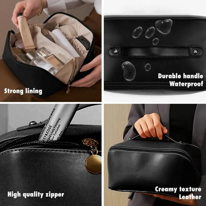 Make Up Bag Pouch with Zipper for Travelling | Multipurpose Traveling Cosmetic Bag
