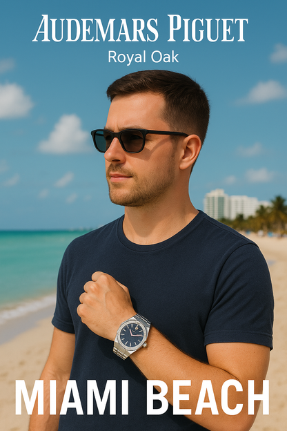 Audemars Piguet Royal Oak 41mm Black Dial – Stainless Steel Luxury Watch