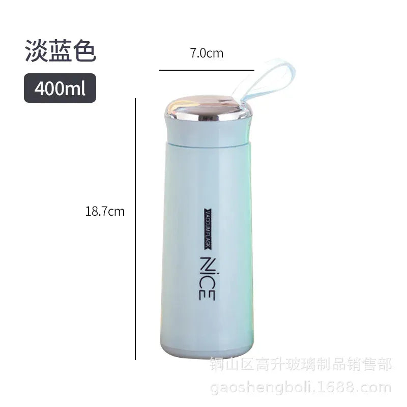 400 ML Insulted Water Bottle | Home Use And Travel Bottle Double Walled Keep Water Cold /Hot