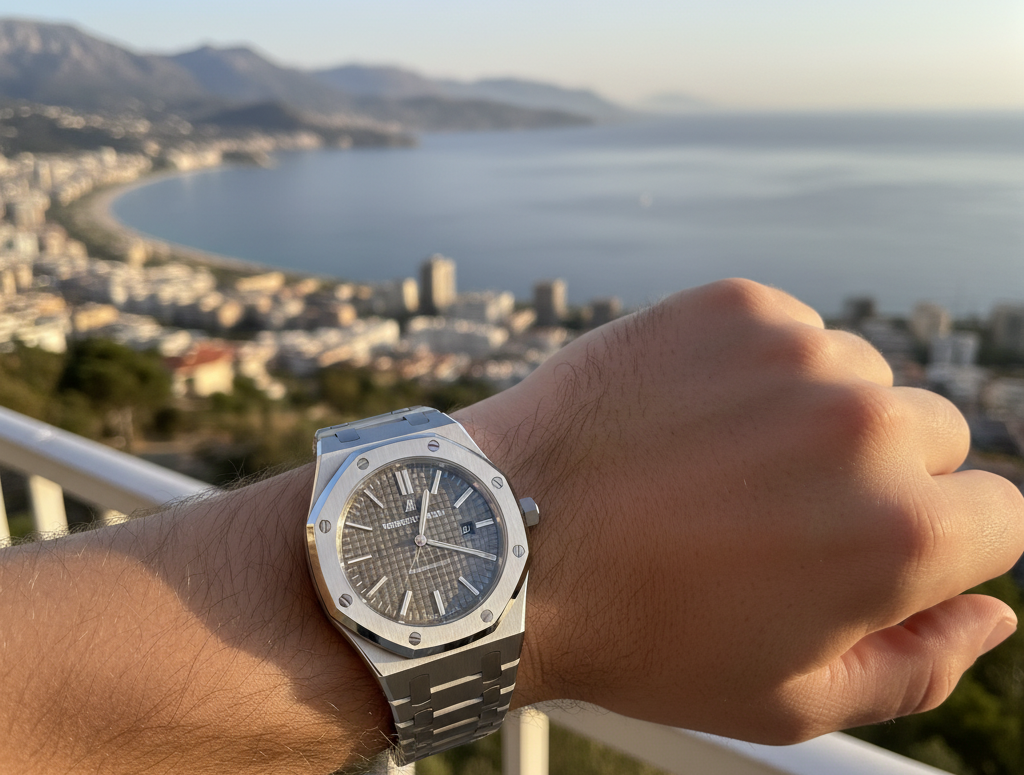 Audemars Piguet Royal Oak 41mm Black Dial – Stainless Steel Luxury Watch