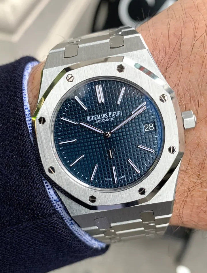 Audemars Piguet Royal Oak 41mm Black Dial – Stainless Steel Luxury Watch