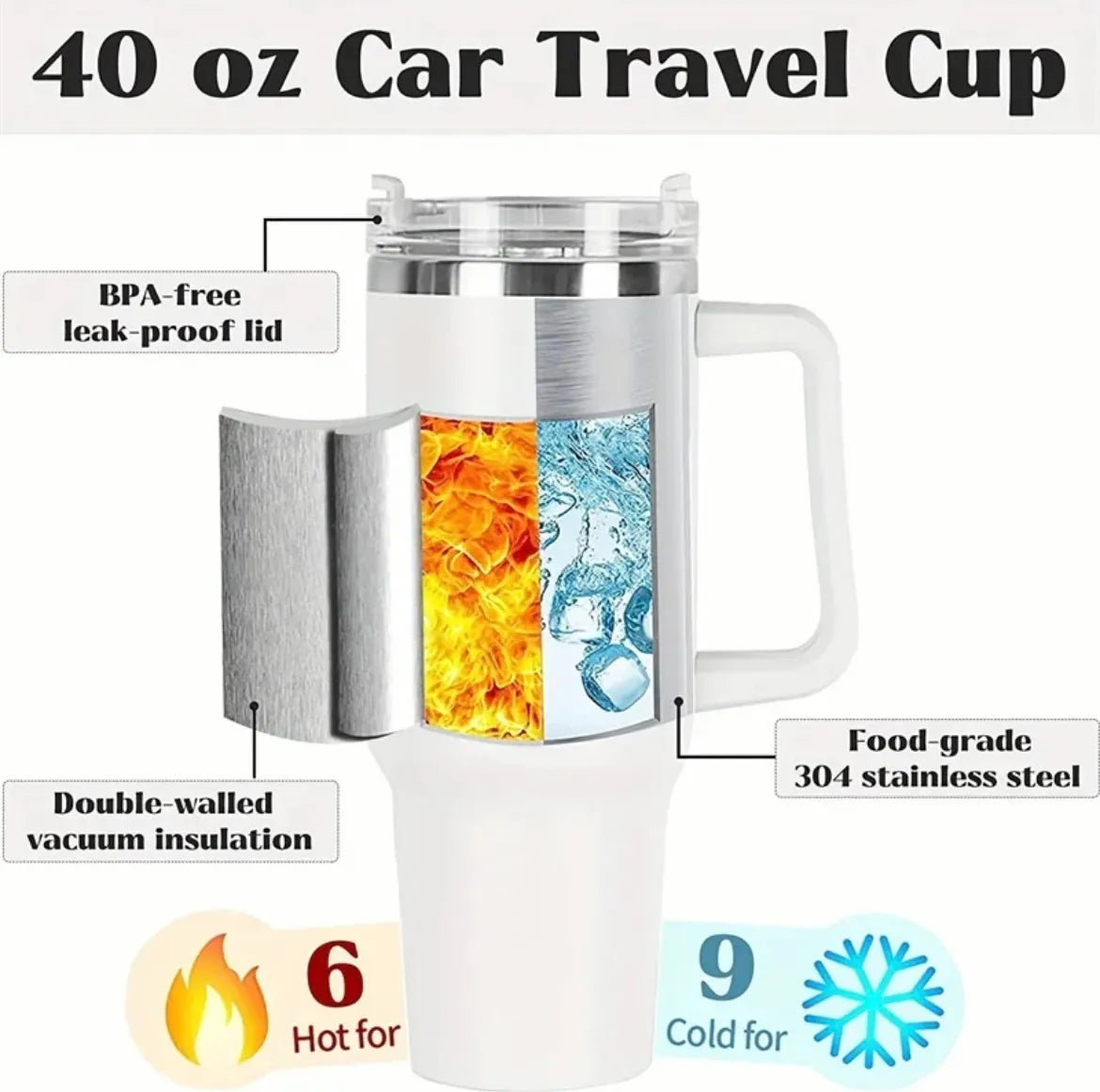 Stanley Quencher H2.0 Tumbler | 40oz FlowState™ Insulated Hydration Cup
