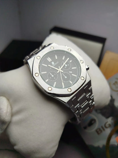 Audemars Piguet Royal Oak 41mm Black Dial – Stainless Steel Luxury Watch