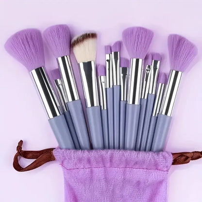 13 Pcs Makeup Brush Set Eyeshadow Eyeliner brush Foundation Beauty Cosmetic tools