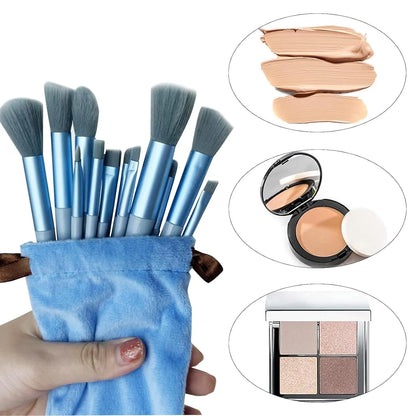 13 Pcs Makeup Brush Set Eyeshadow Eyeliner brush Foundation Beauty Cosmetic tools
