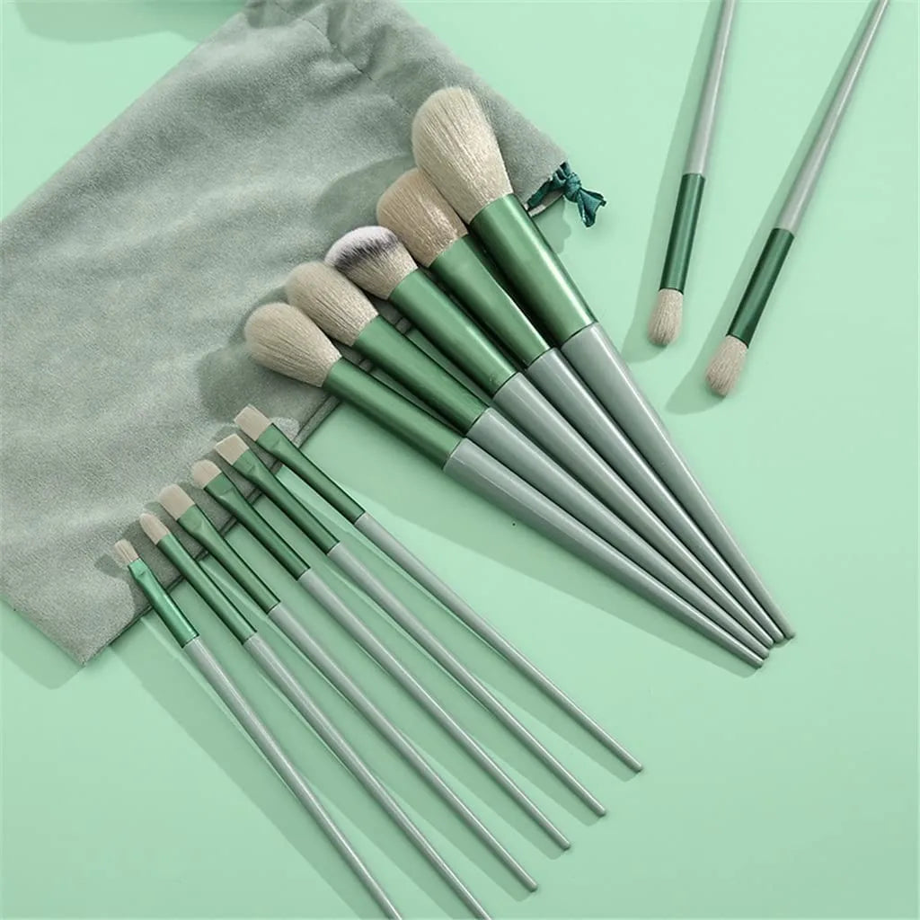 13 Pcs Makeup Brush Set Eyeshadow Eyeliner brush Foundation Beauty Cosmetic tools