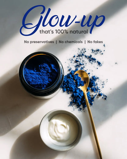 Moroccan Blue Nila Skin Whitening Powder 50g