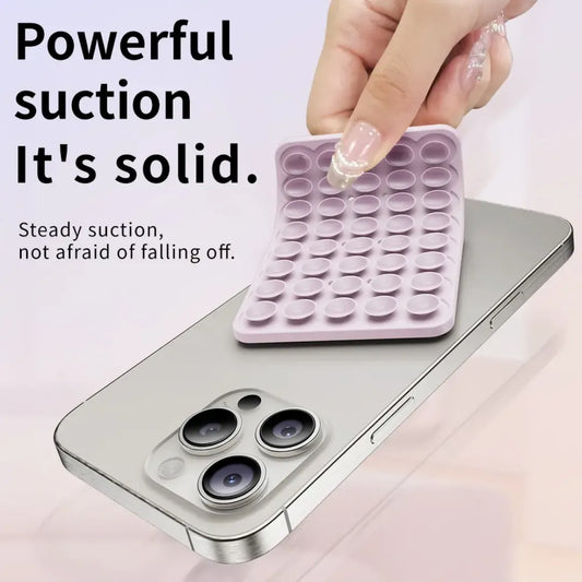 **Silicone Suction Pad for Phones | Strong & Reusable Grip Holder**